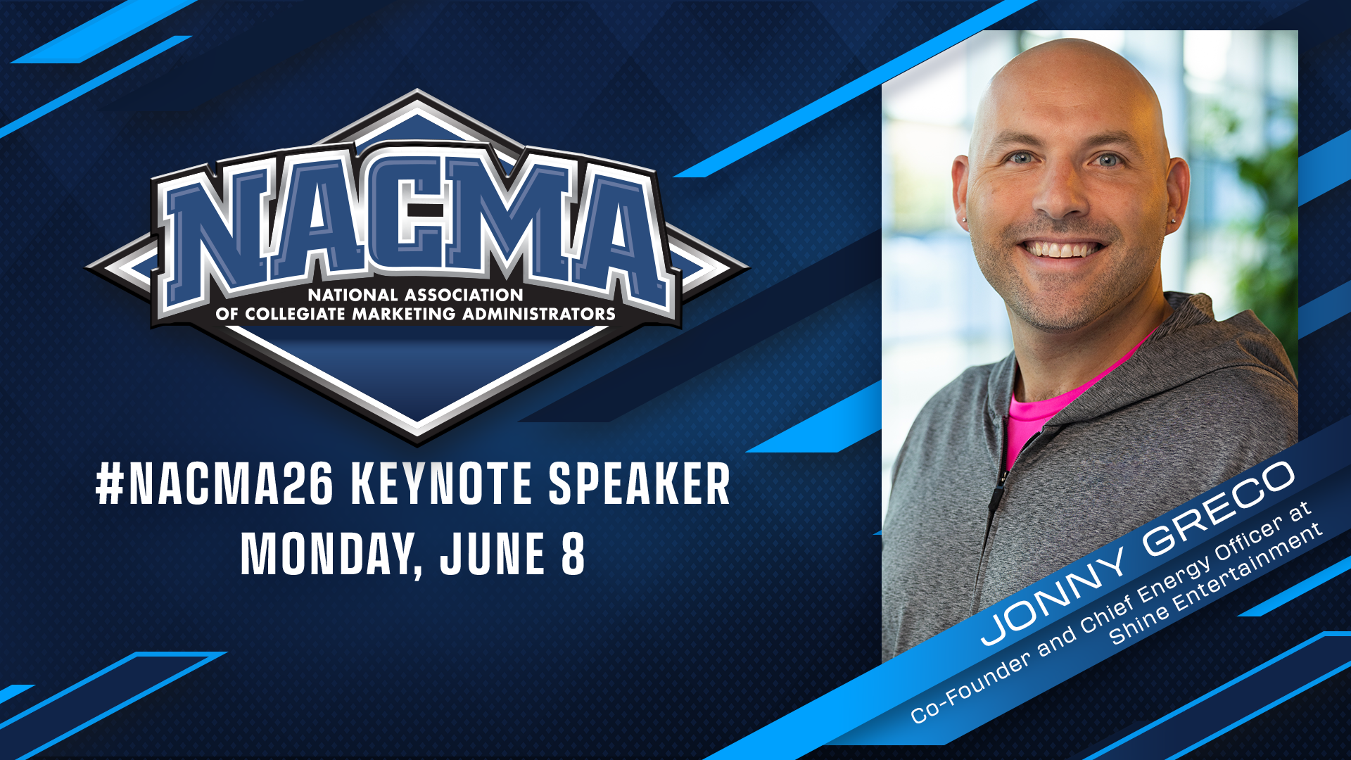 Jonny Greco Keynote Update
