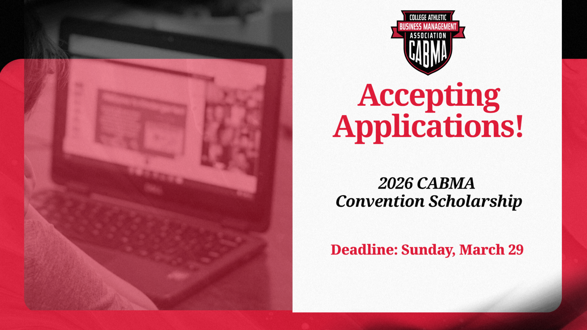 CABMA Convention Scholarship 2026
