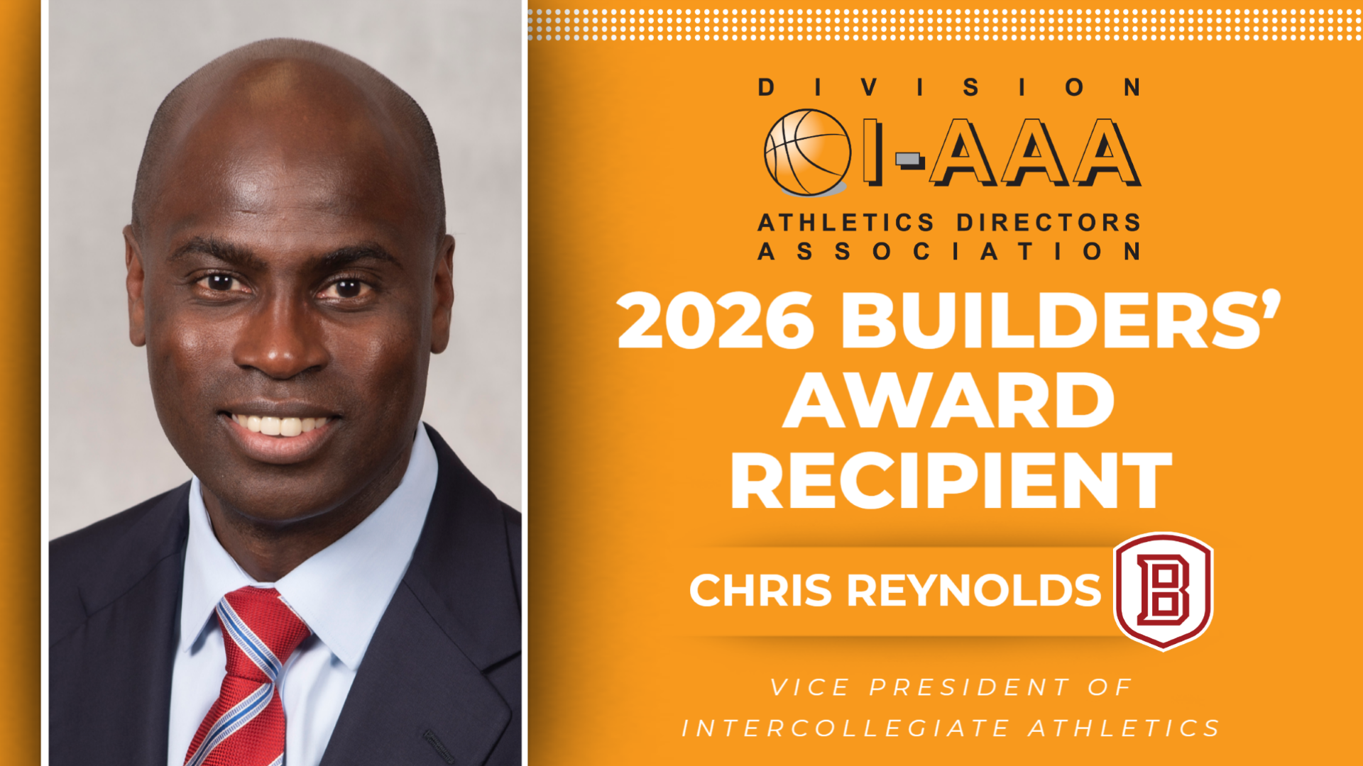 2026 DI-AAA Builders Award Recipient Chris Reynolds!
