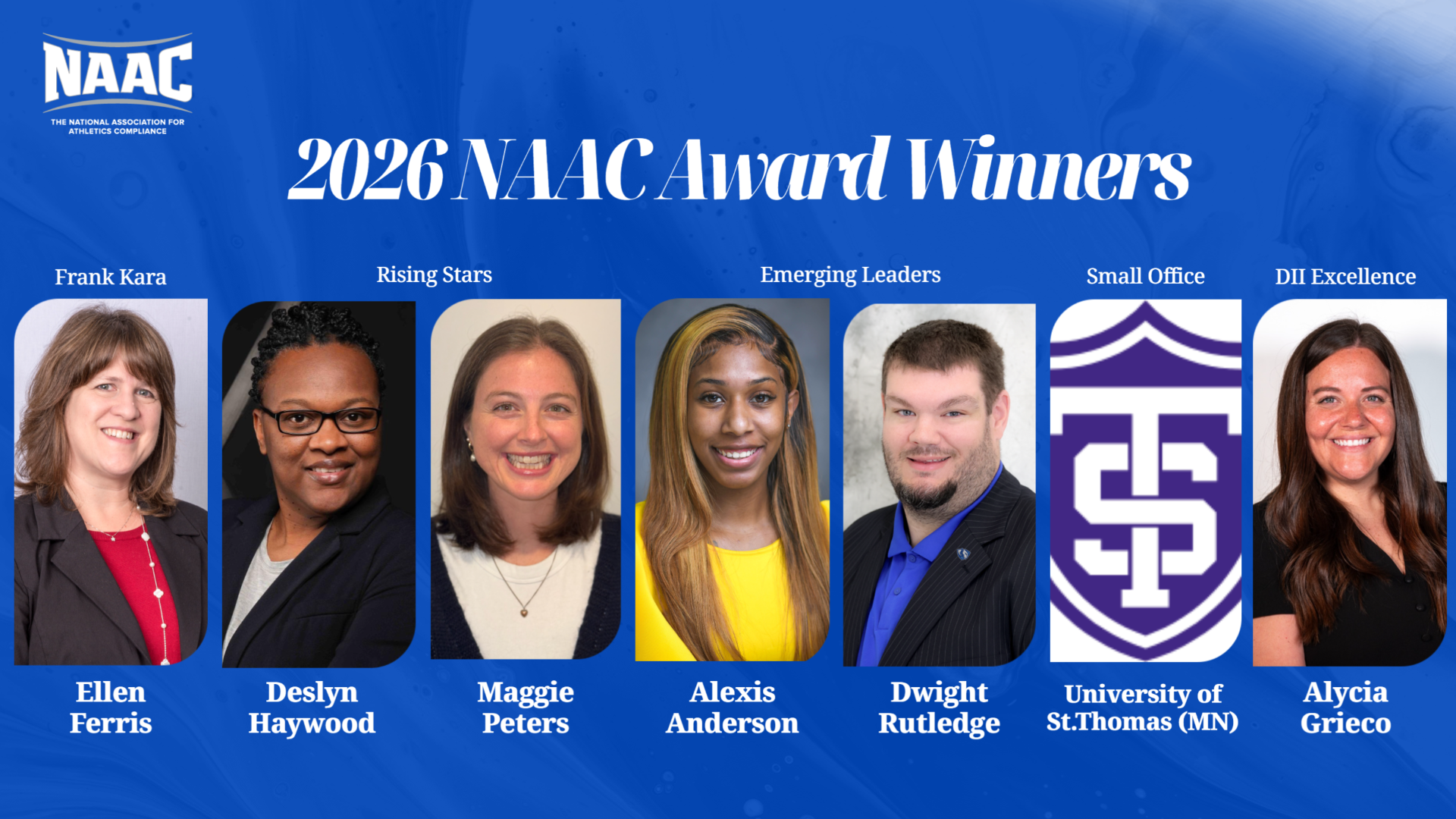 2026 NAAC Award Winners