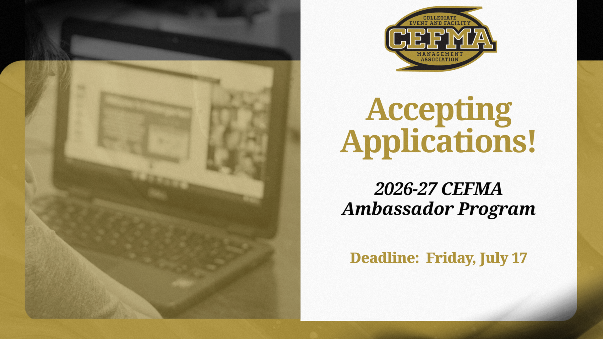 2026-27 CEFMA Ambassador Program