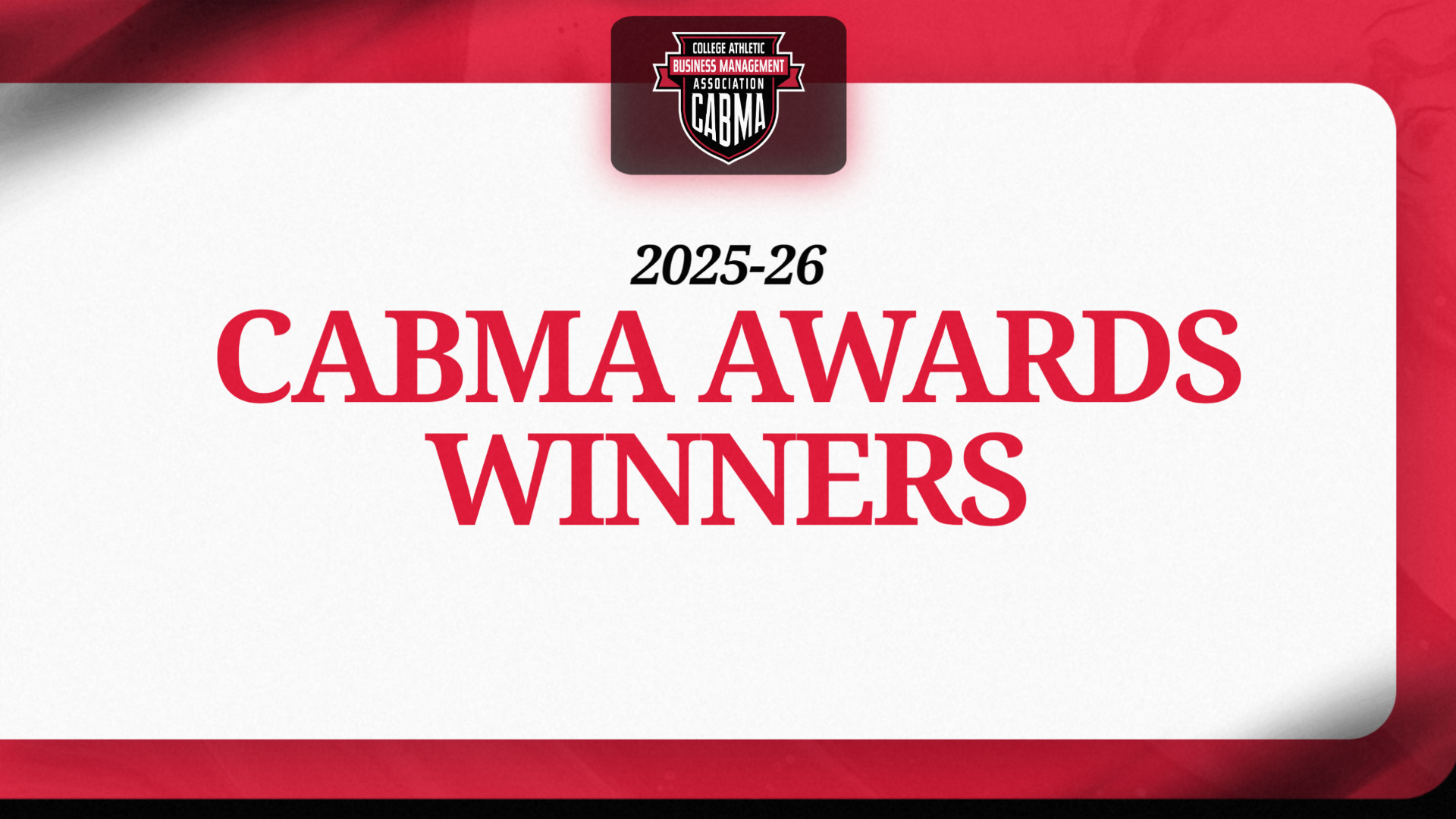 CABMA Awards Winners