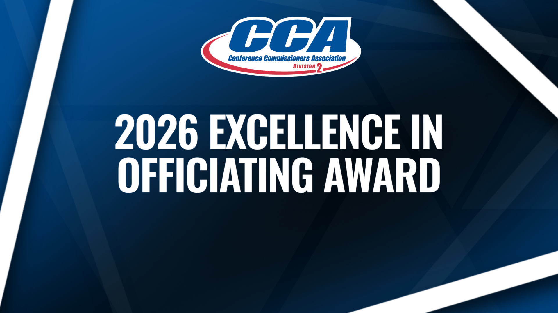2026 Excellence in Officiating Award