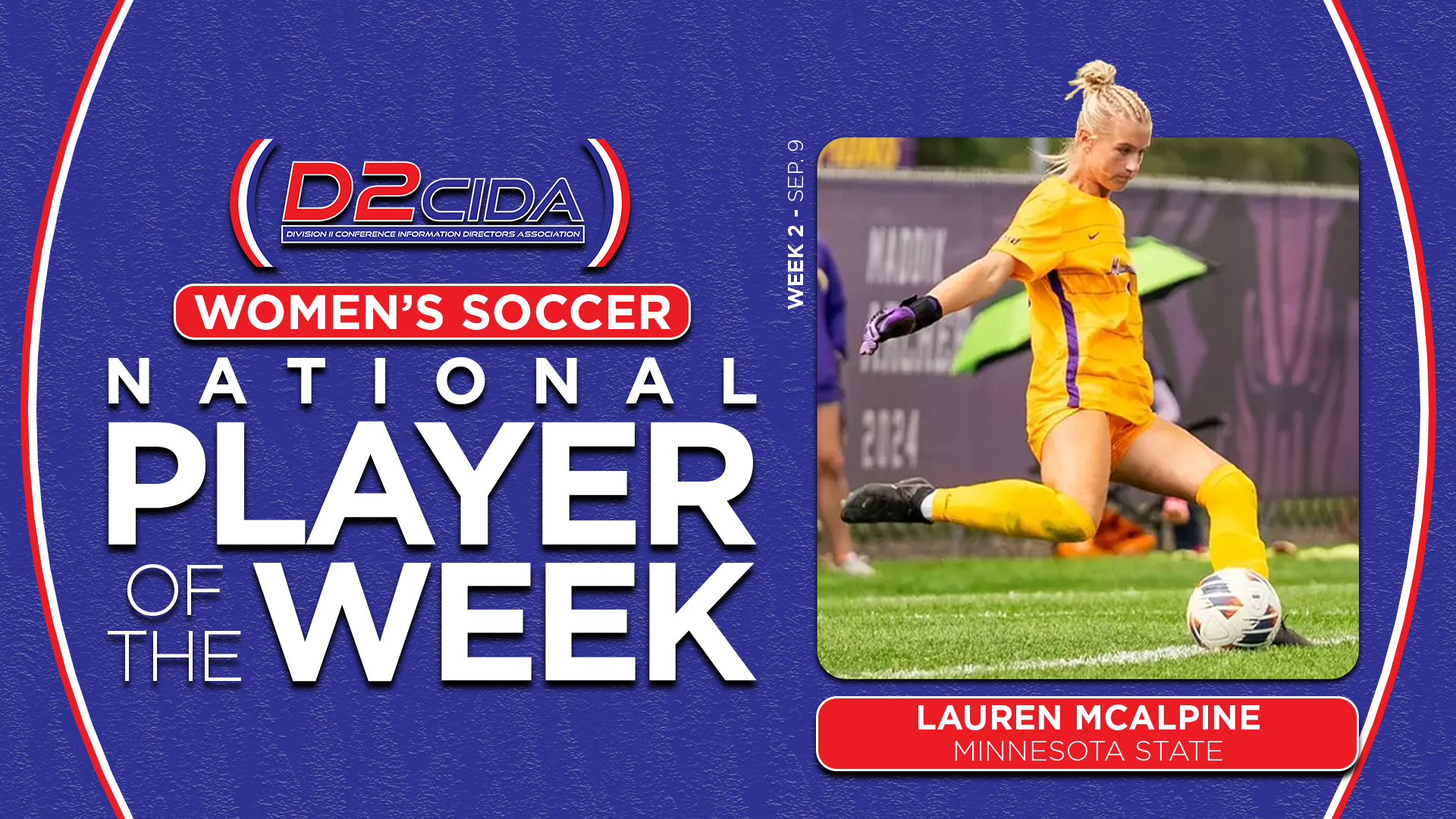 D2CIDA Womens Soccer - Sept. 9