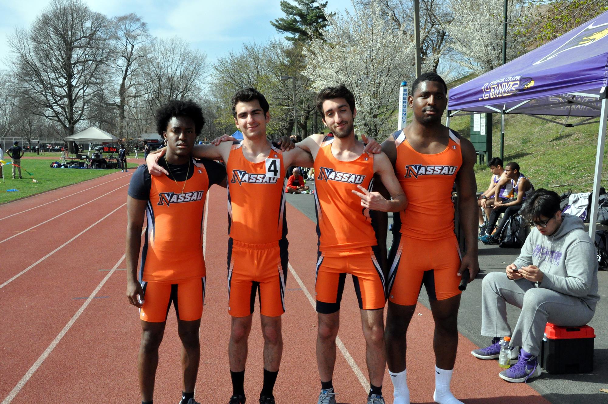 NCC Track Holds Their Own at TCNJ Invite Nassau Community College