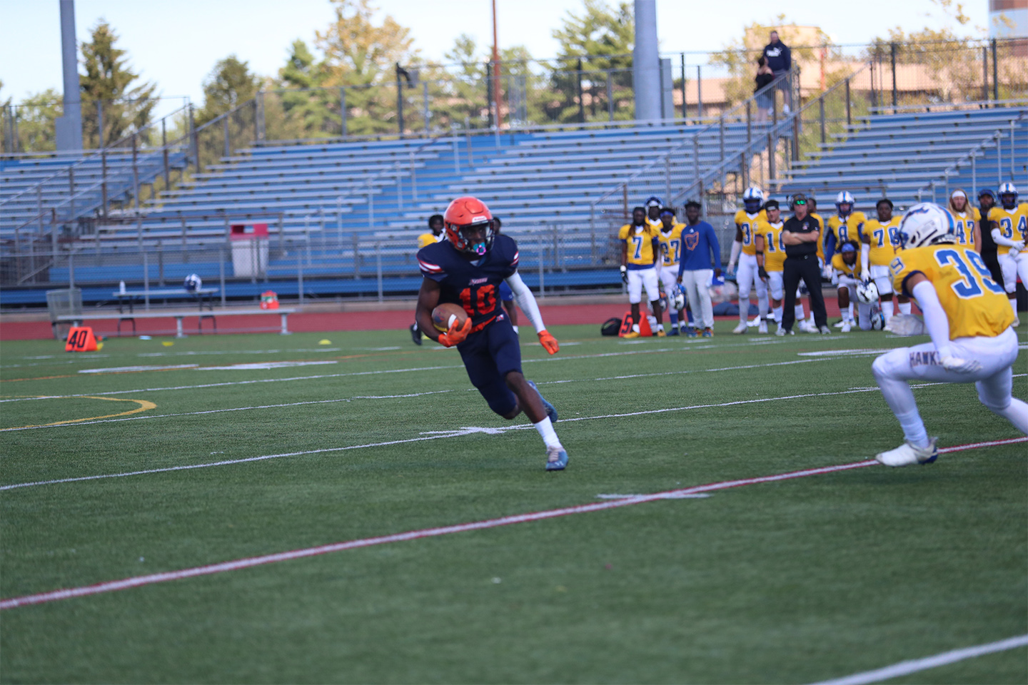 Ka'Shaun Parrish Football Nassau Community College Athletics