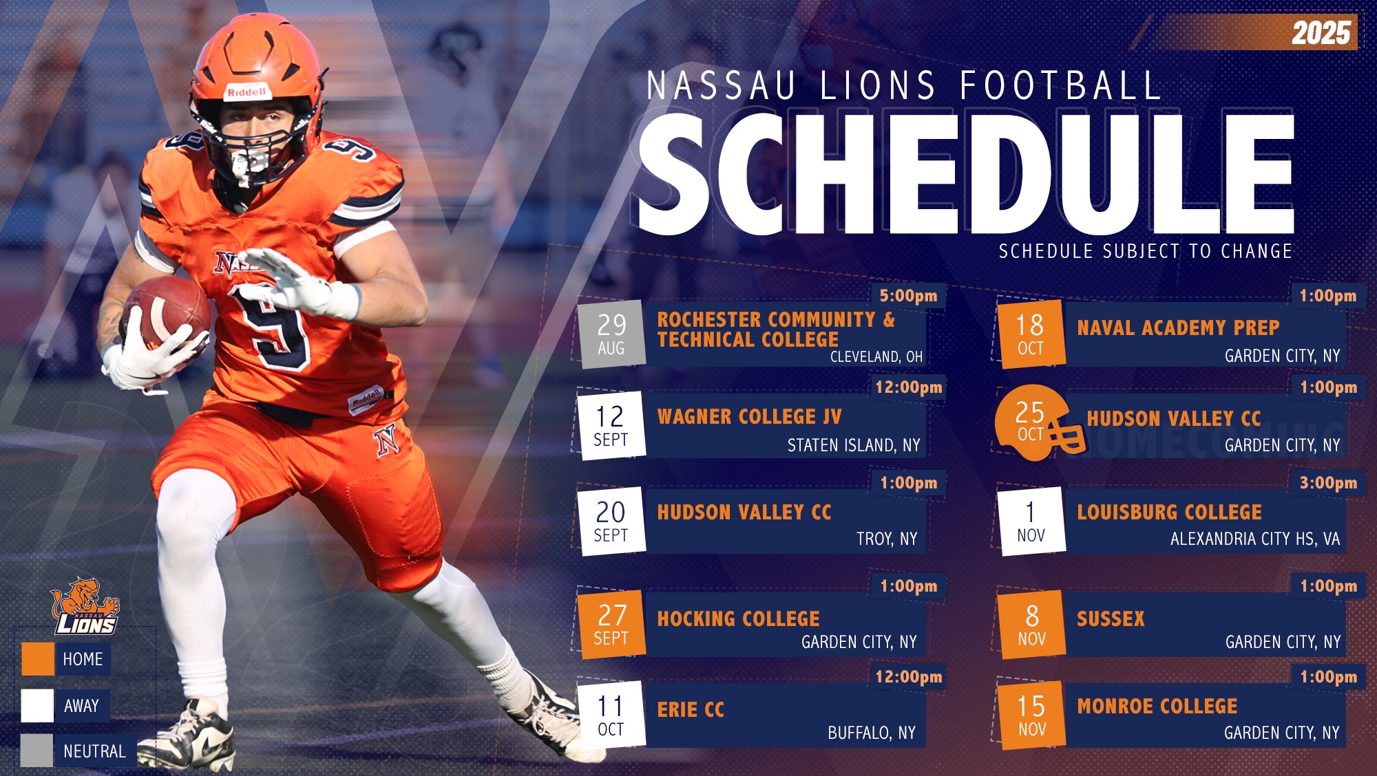 Football Schedule