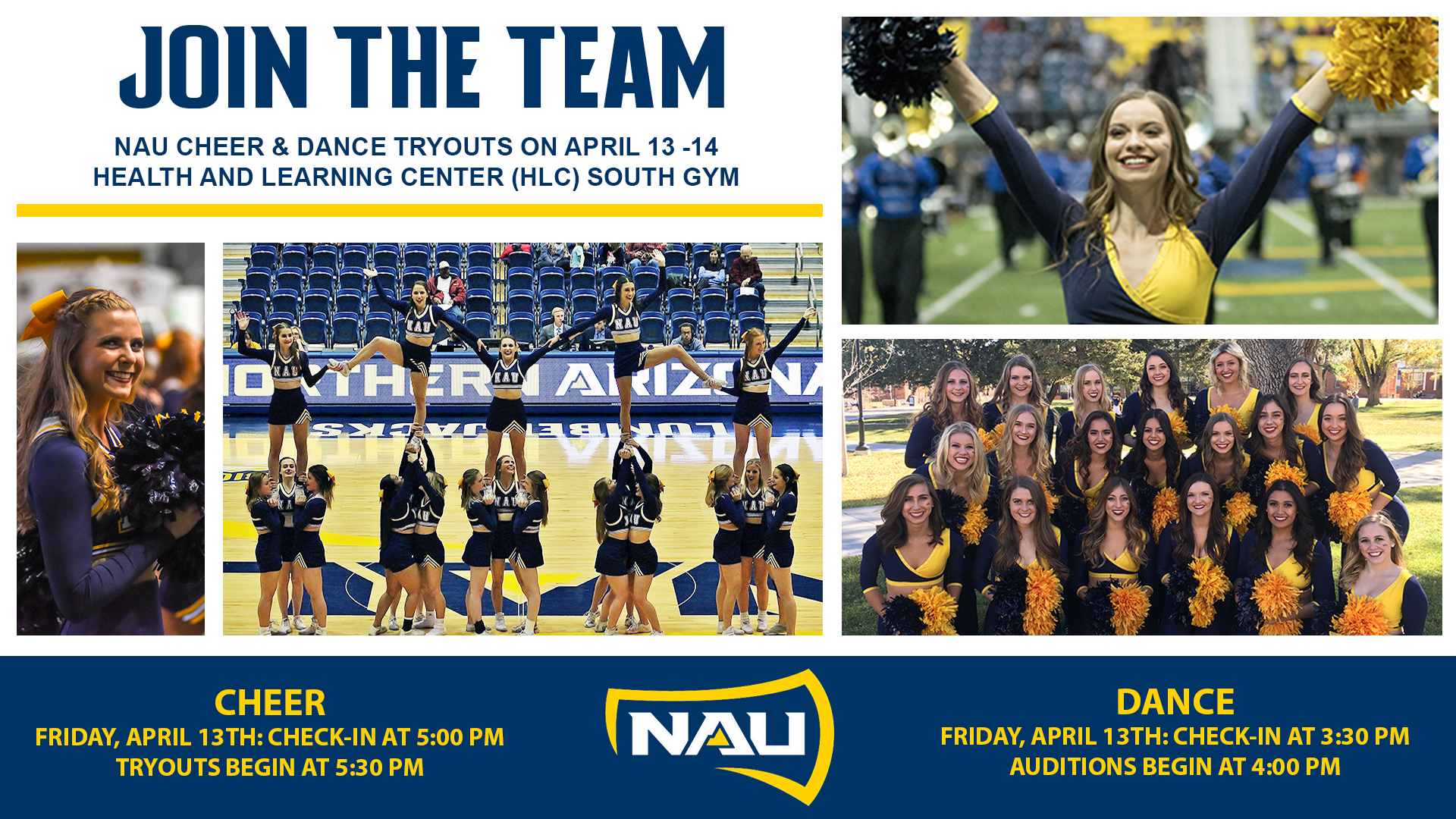 Cheer & Dance 2018-19 Tryouts