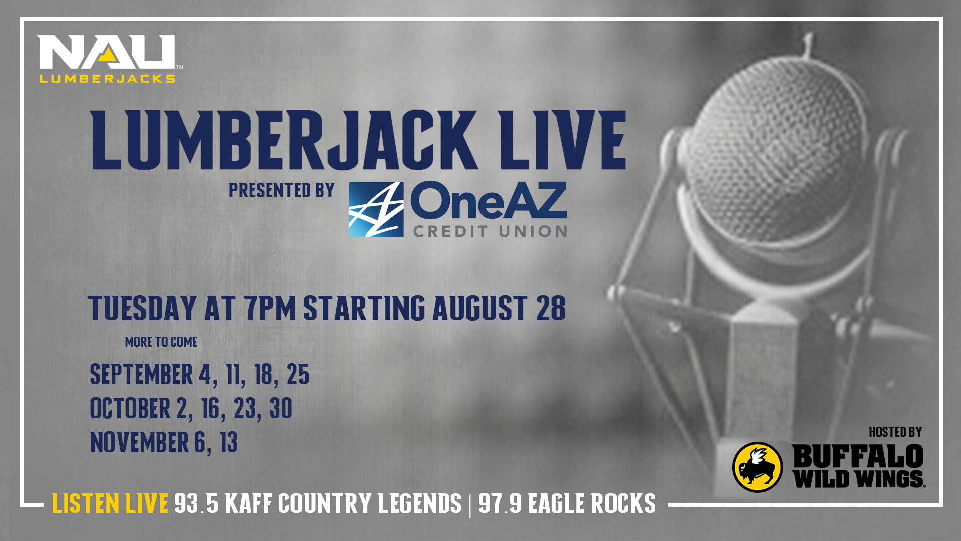 Lumberjack Live Is Back At Buffalo Wild Wings Northern Arizona