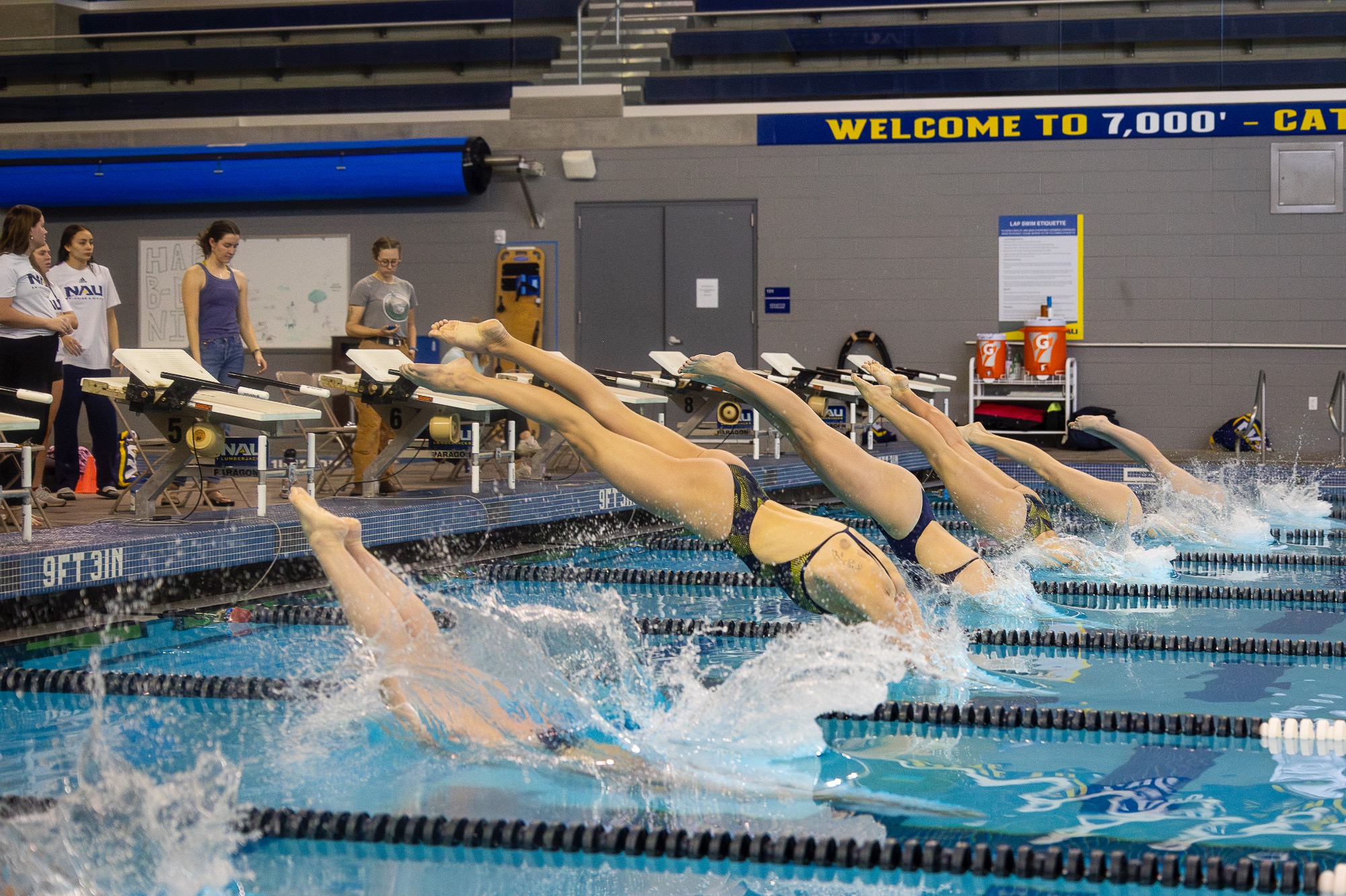 Swim and Dive vs Utah Tech