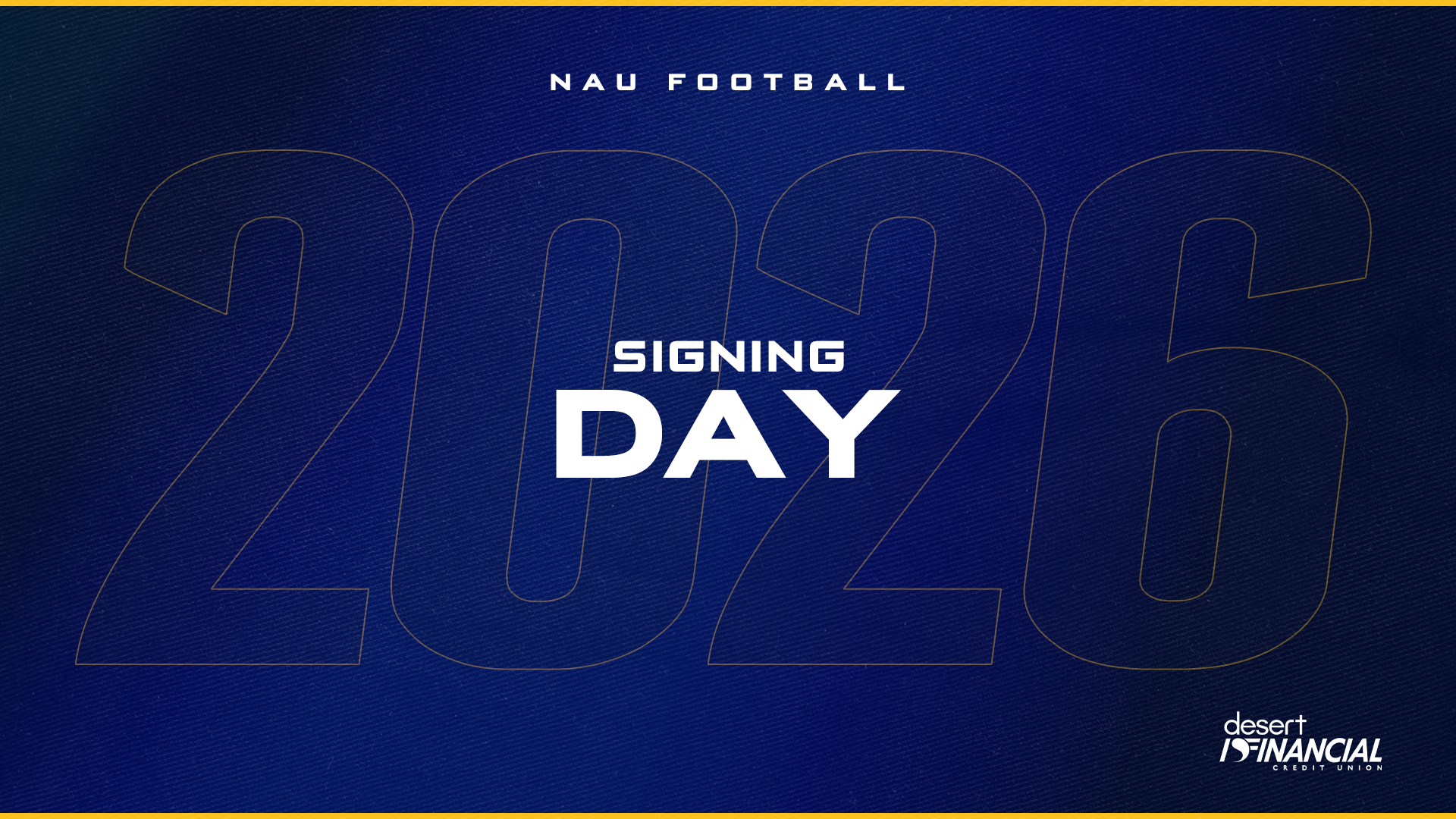 NAU Football Signing Day