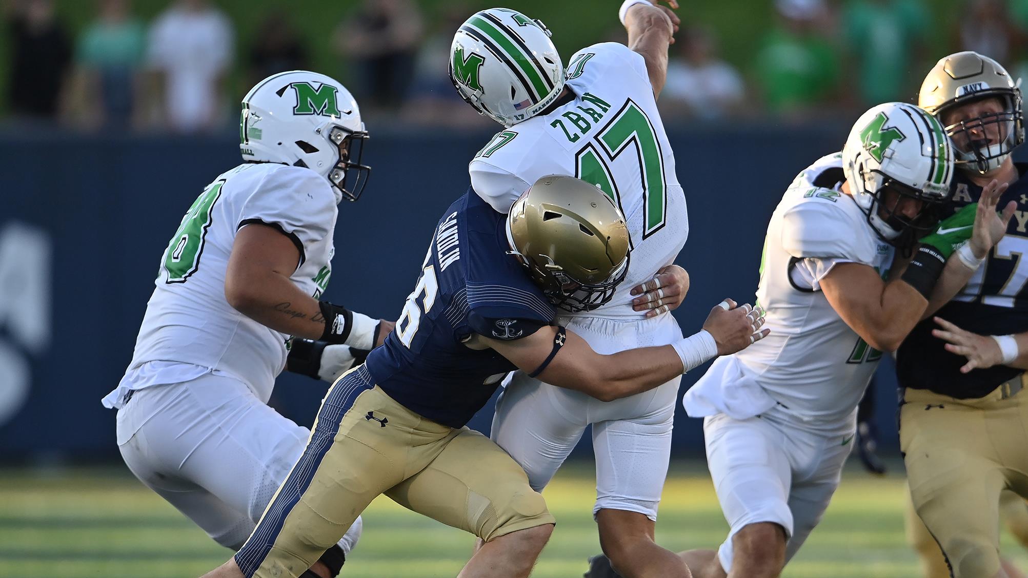 Max Sandlin Football Naval Academy Athletics