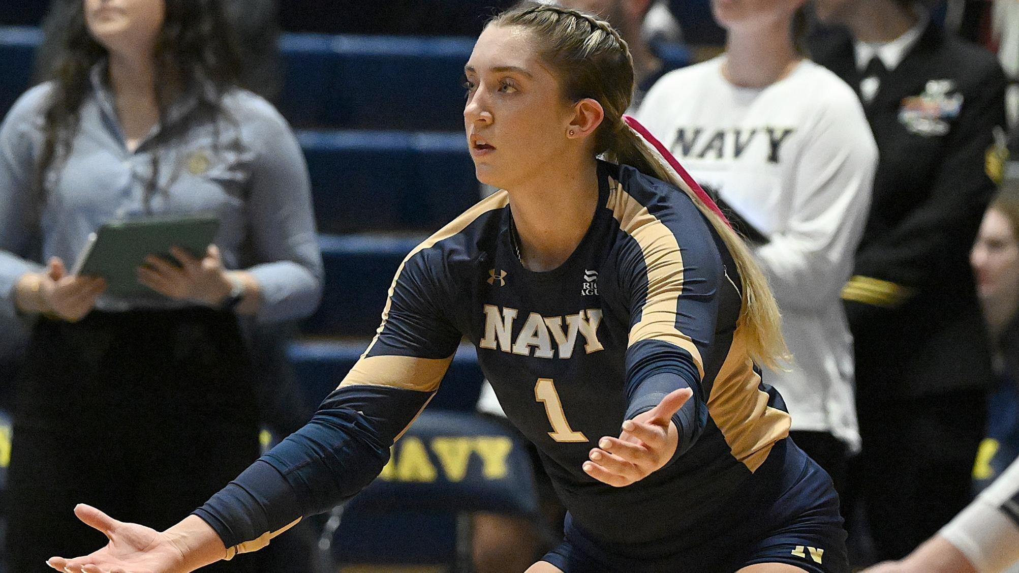 Hannah Hoover Women's Volleyball Naval Academy Athletics