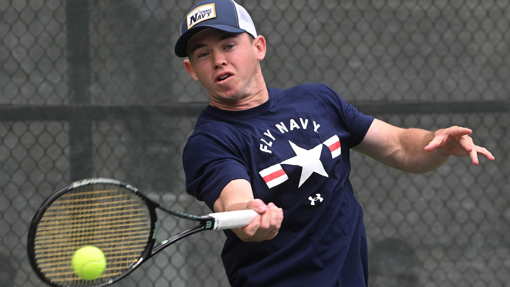 Jack McBride Men's Tennis Naval Academy Athletics