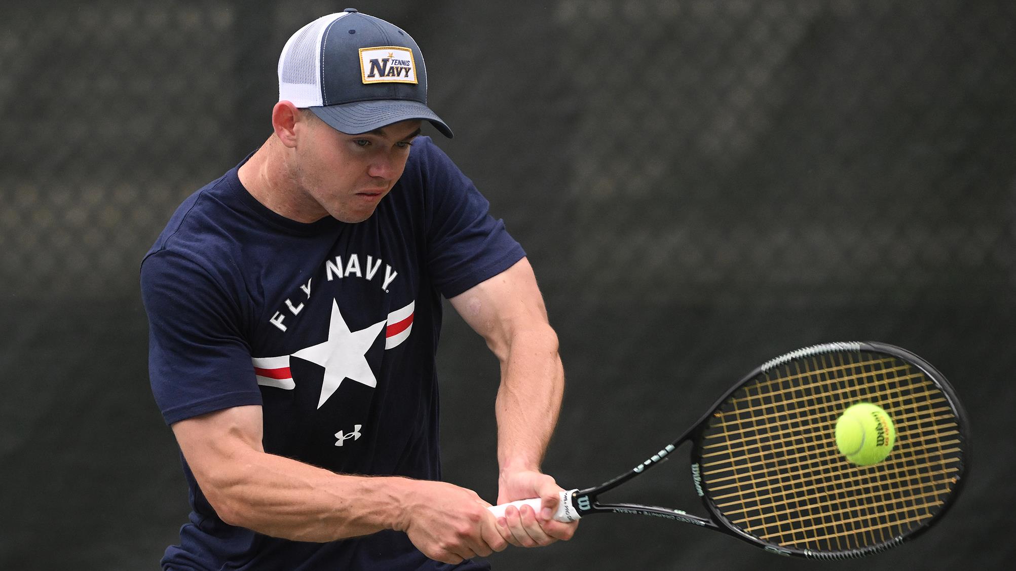Jack McBride Men's Tennis Naval Academy Athletics