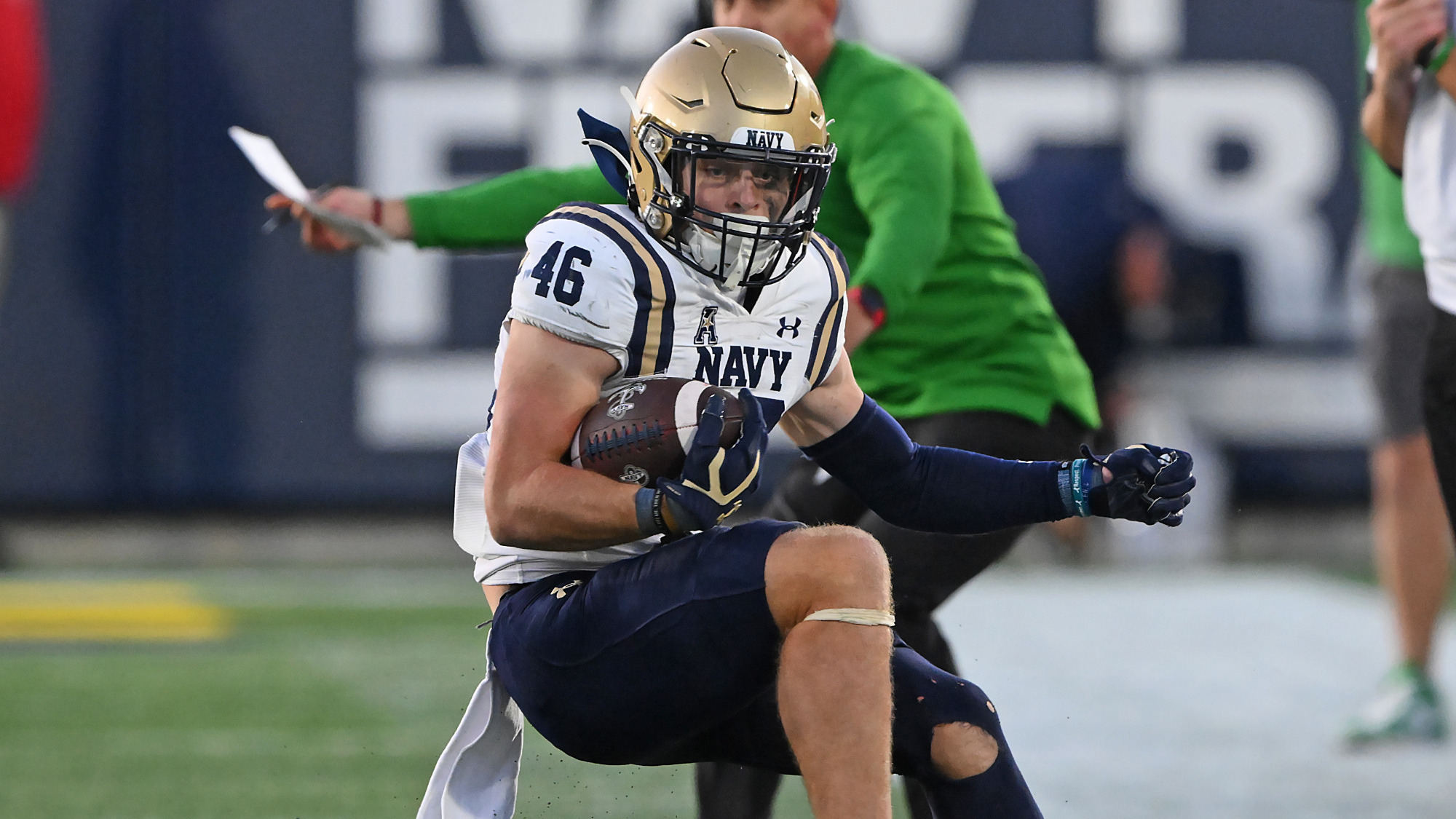 Alex Tecza Football Naval Academy Athletics