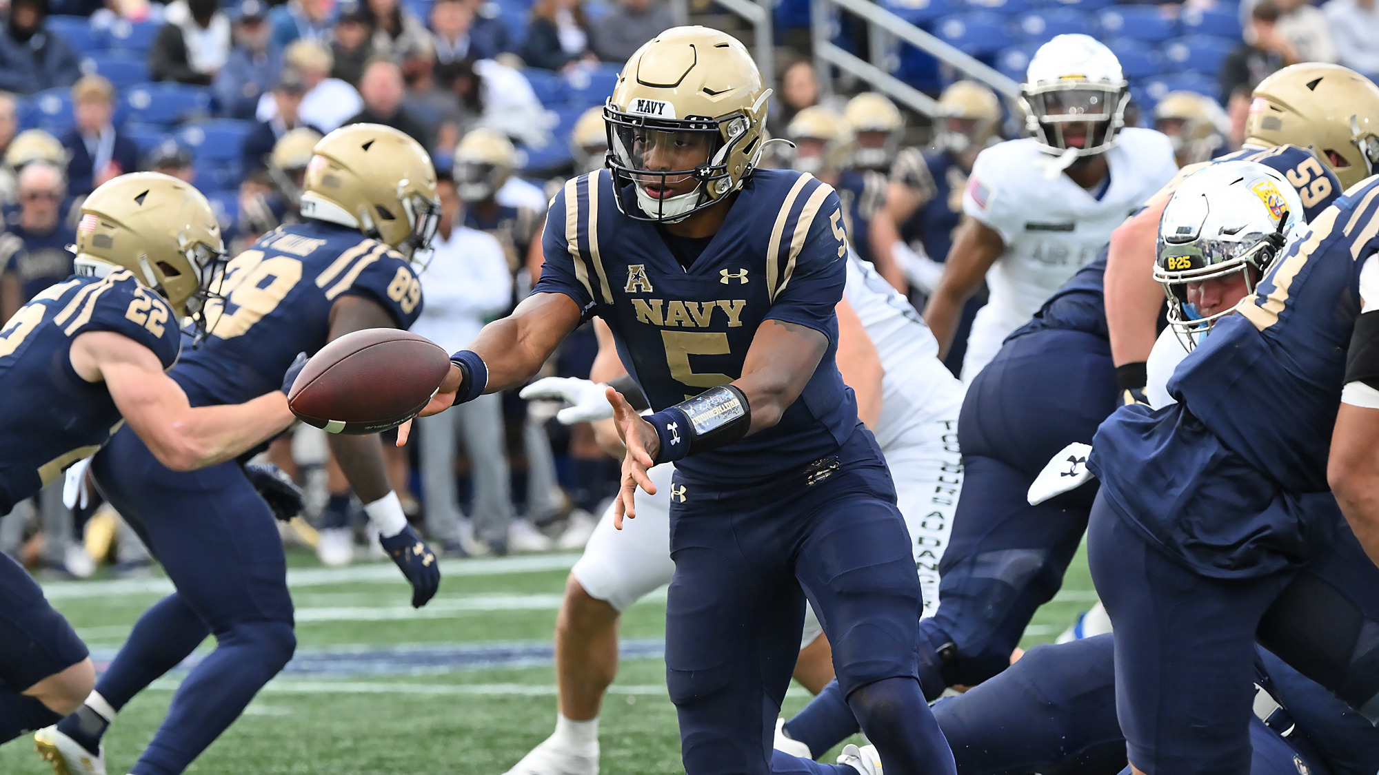 Braxton Woodson Football Naval Academy Athletics