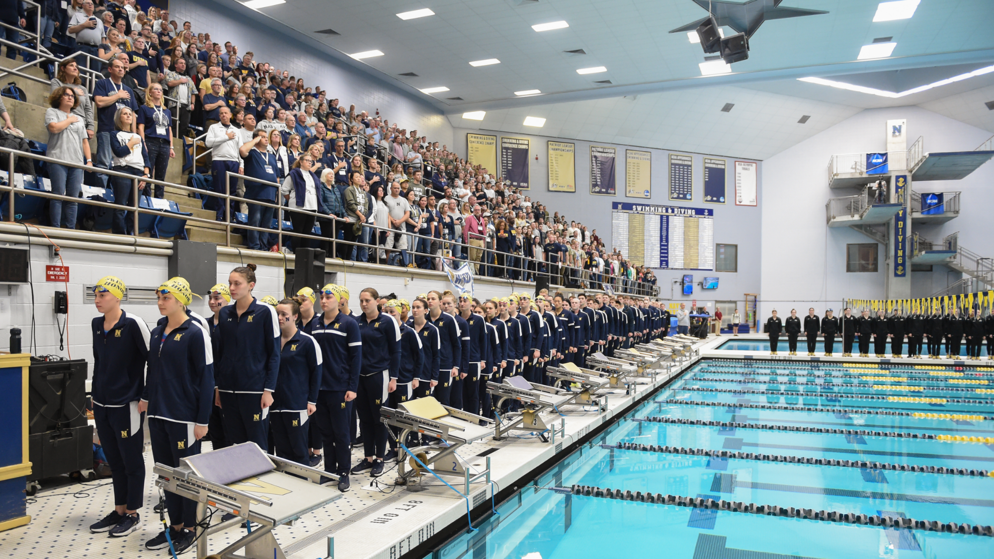 Lejeune Hall Army Navy National Anthem