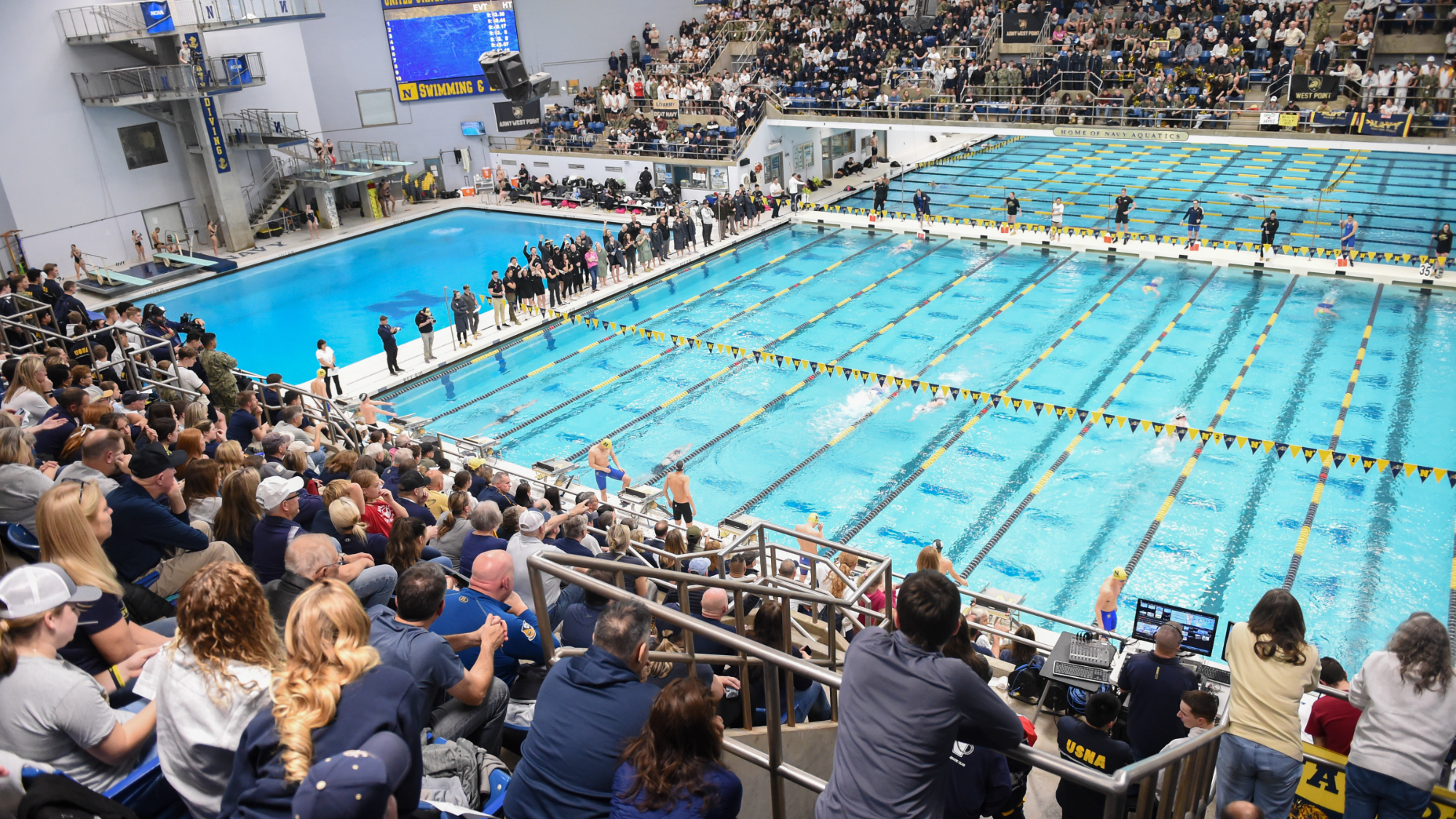 swimming Lejeune Hall
