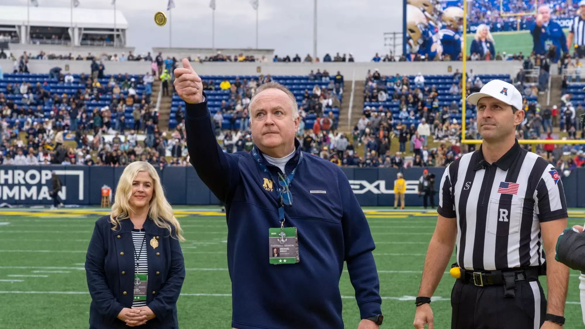 Michael Kelly Coin Toss