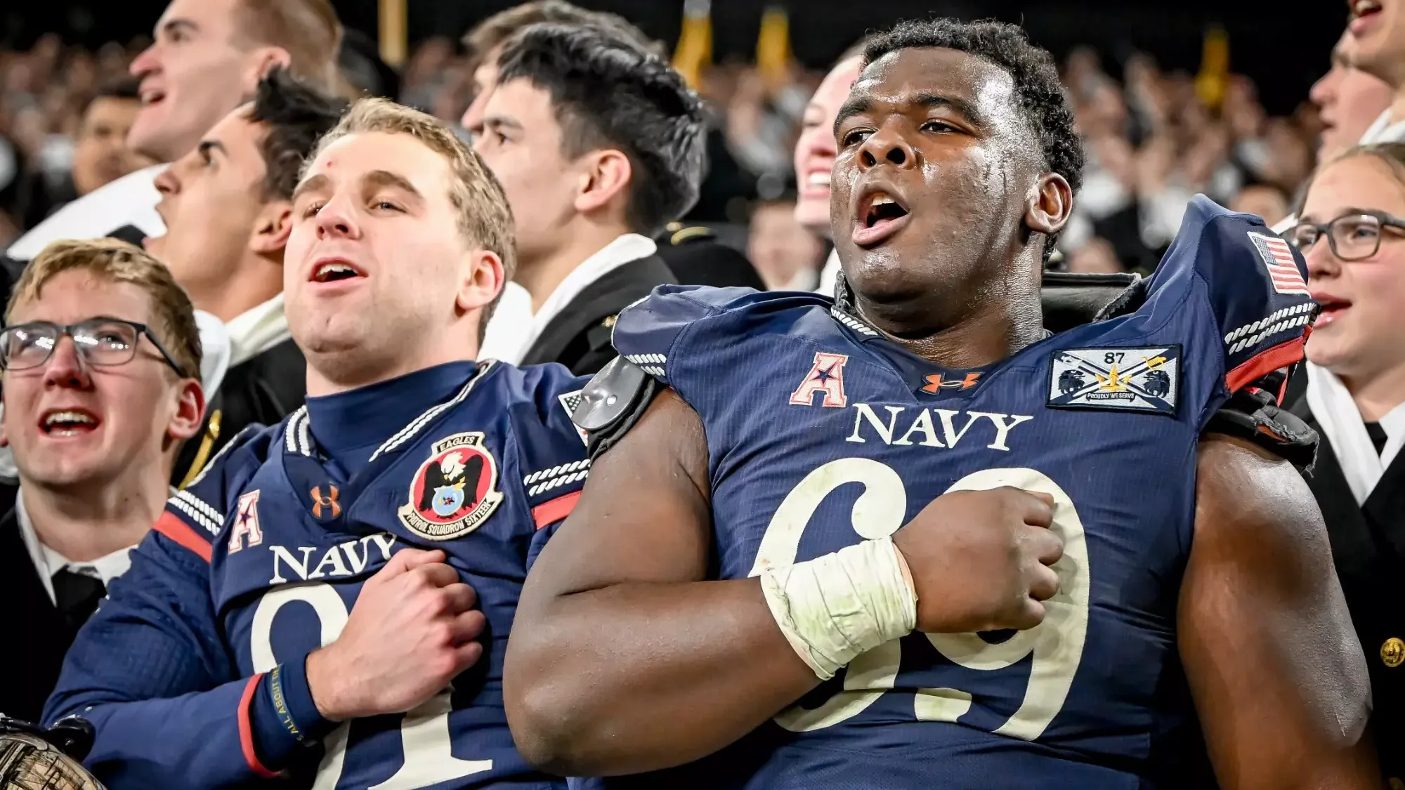Navy Team Postgame