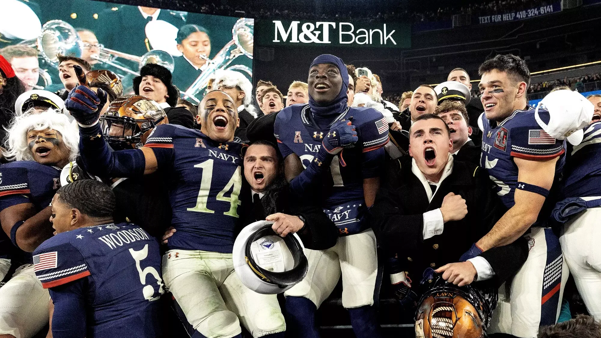 Navy Team Postgame