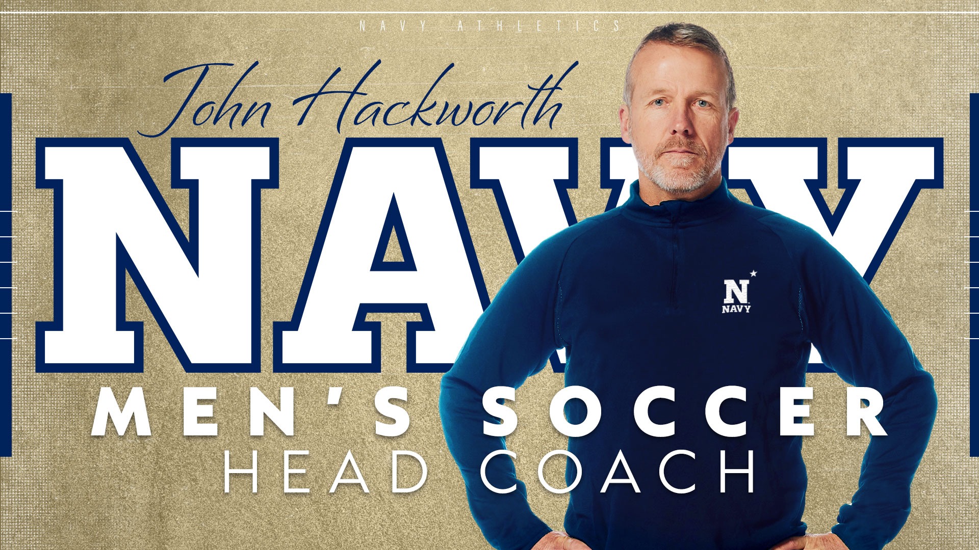 John Hackworth Men's Soccer Graphic