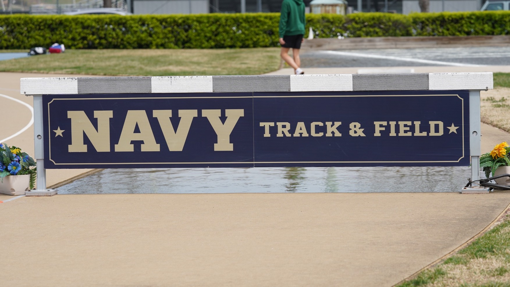 Track and Field Water Pit