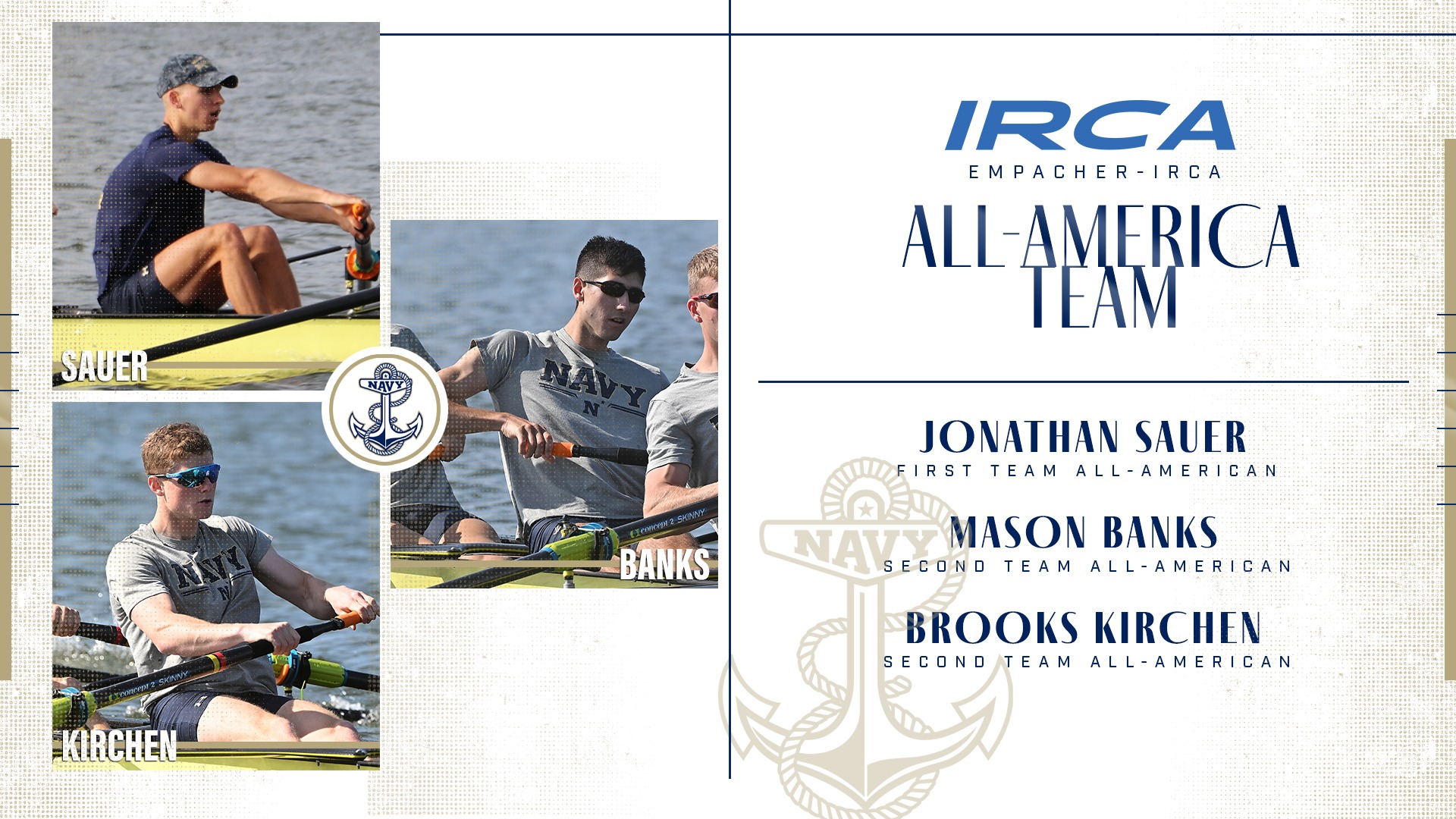 IRCA All-Americans: Sauer, Kirchen, Banks