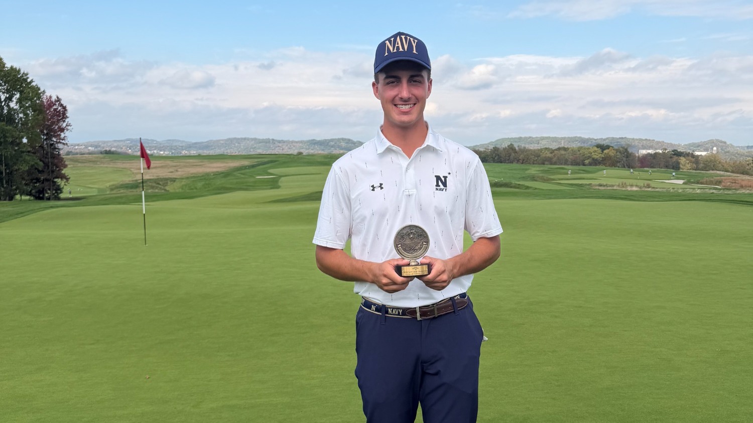 Danny Auffant wins individual medalist honors at the 2026 Commander-In-Chief's Cup played at Oakmont Country Club