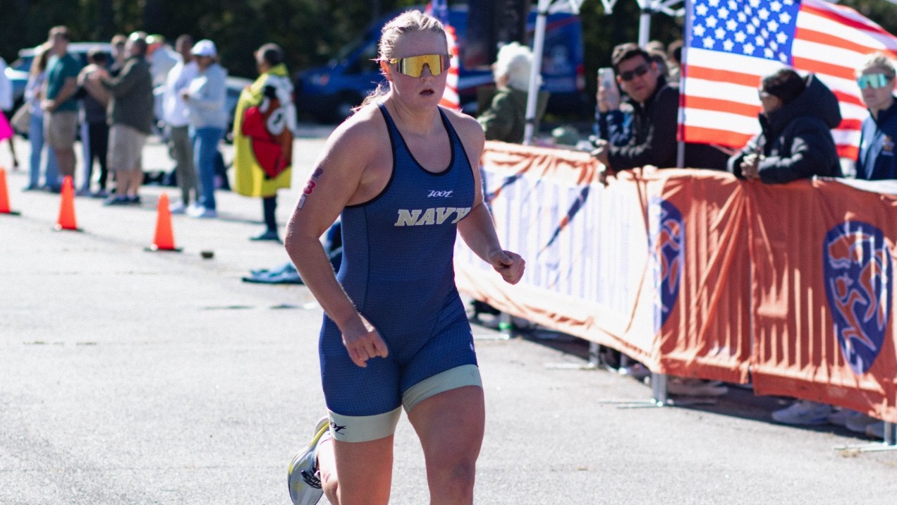 Keira Wilkinson at the NCAA East Regional Qualifier