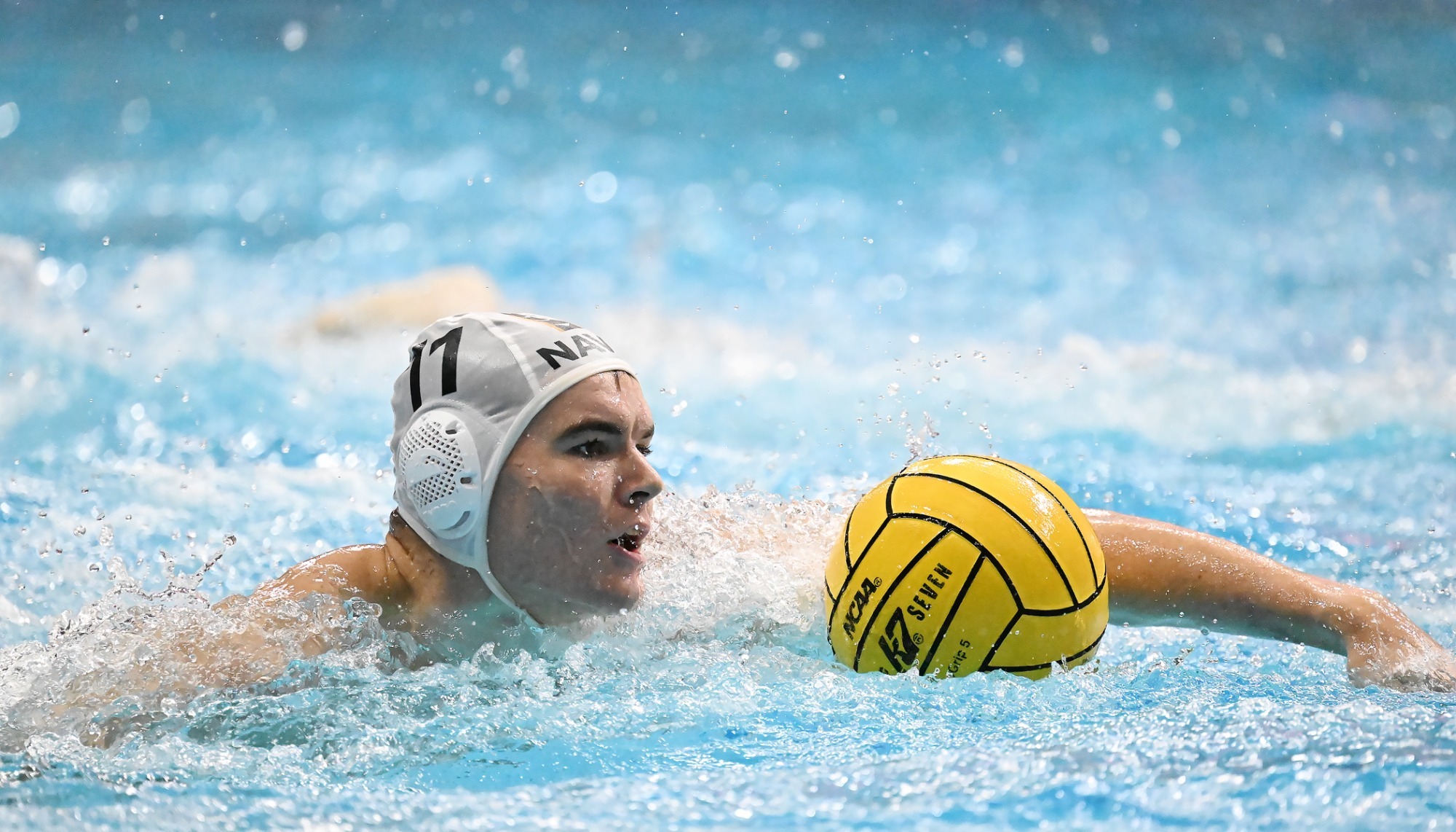 Black moves the ball down the pool