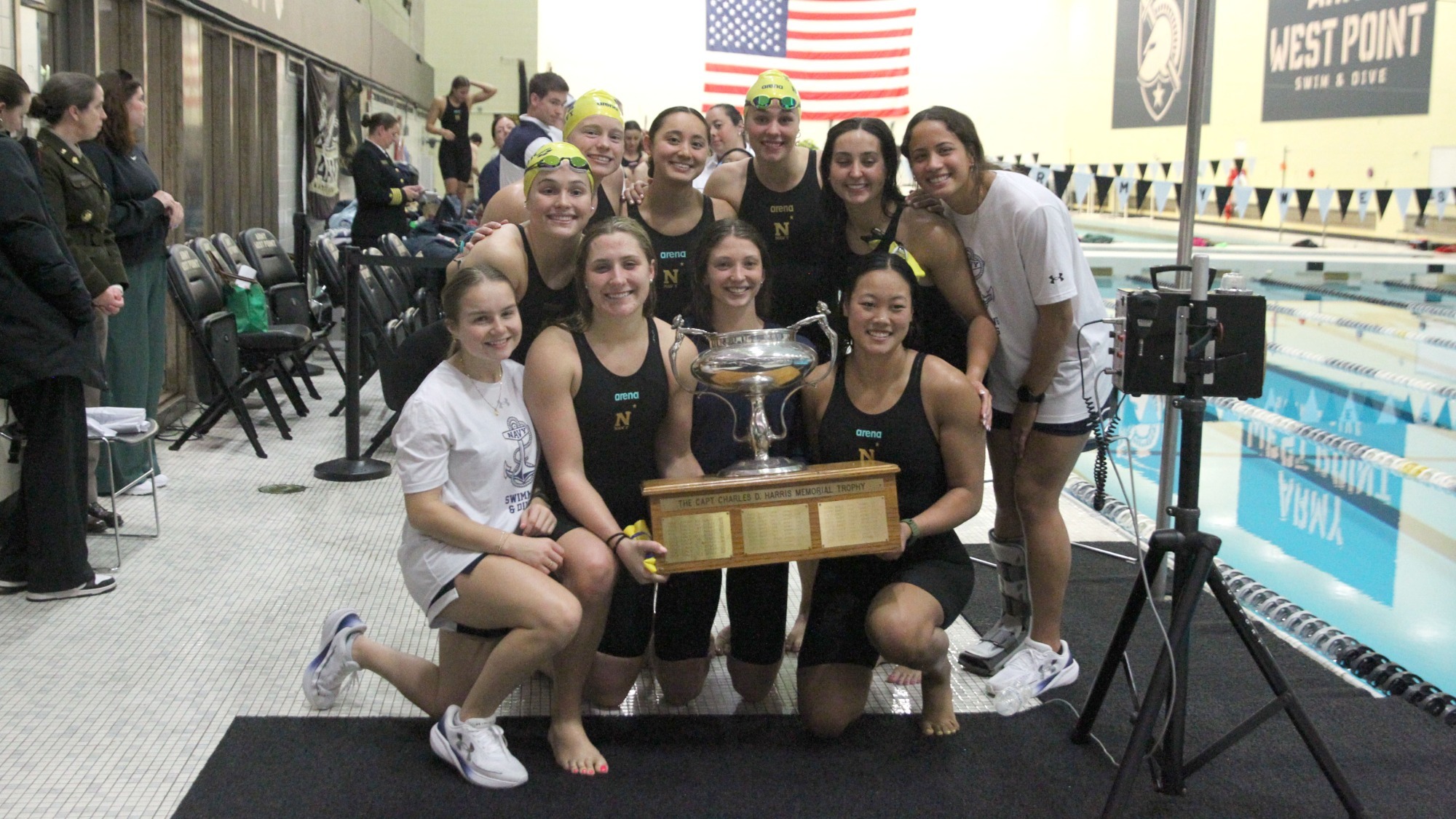 2026-27 Army Navy women's swimming trophy