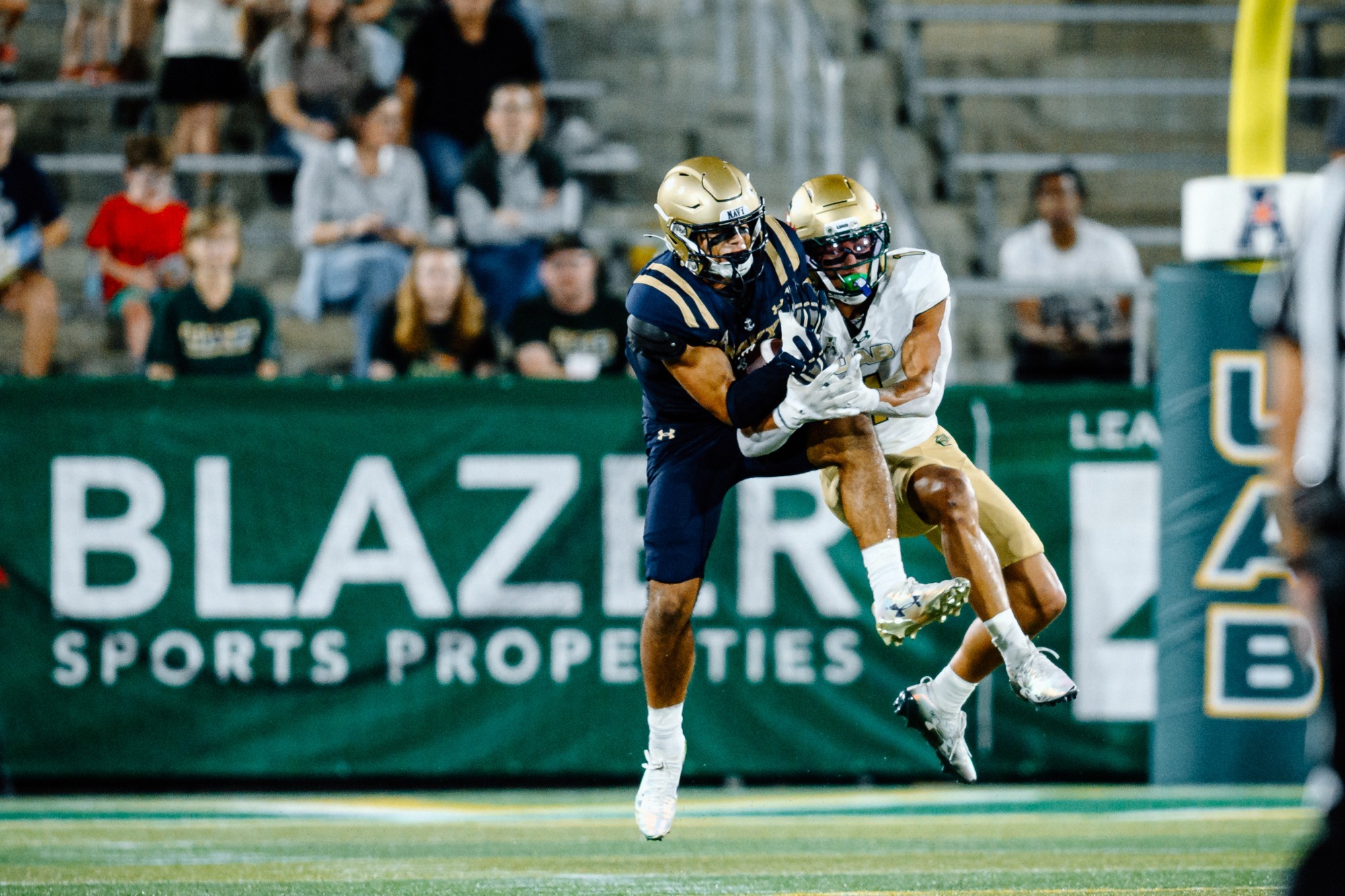 Giuseppe Sessi intercepts his first career pass at UAB