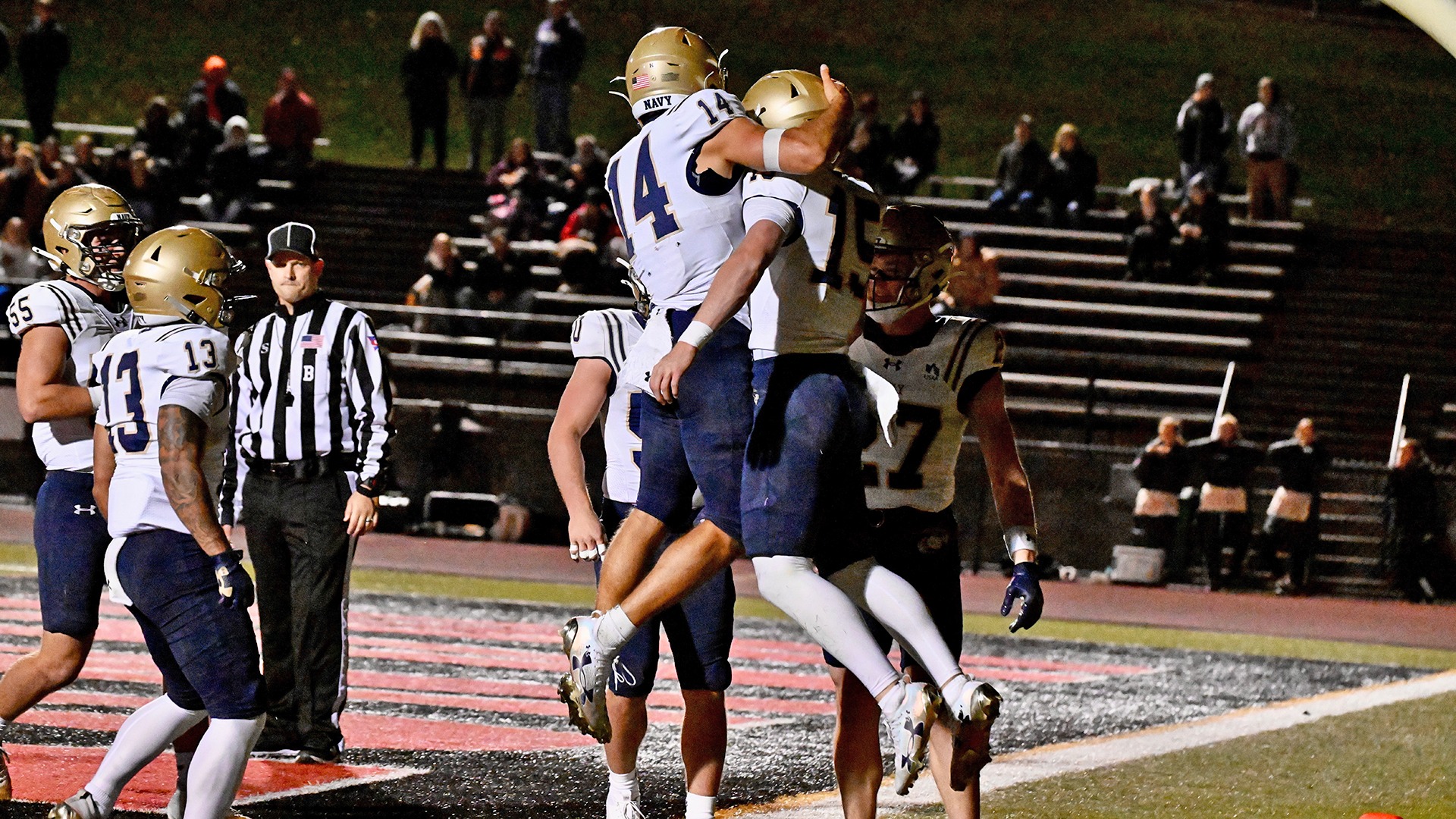 Luke OConnell and Hunter Gennicks TD Celebration