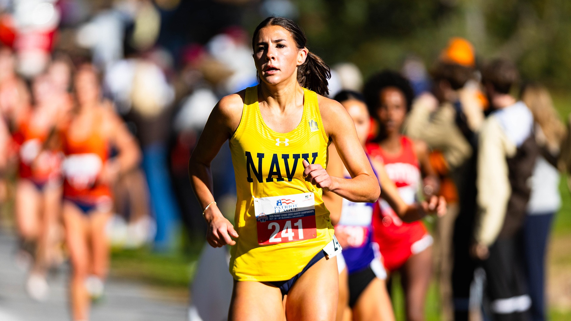 Brianne Duynstee at Patriot League Championship