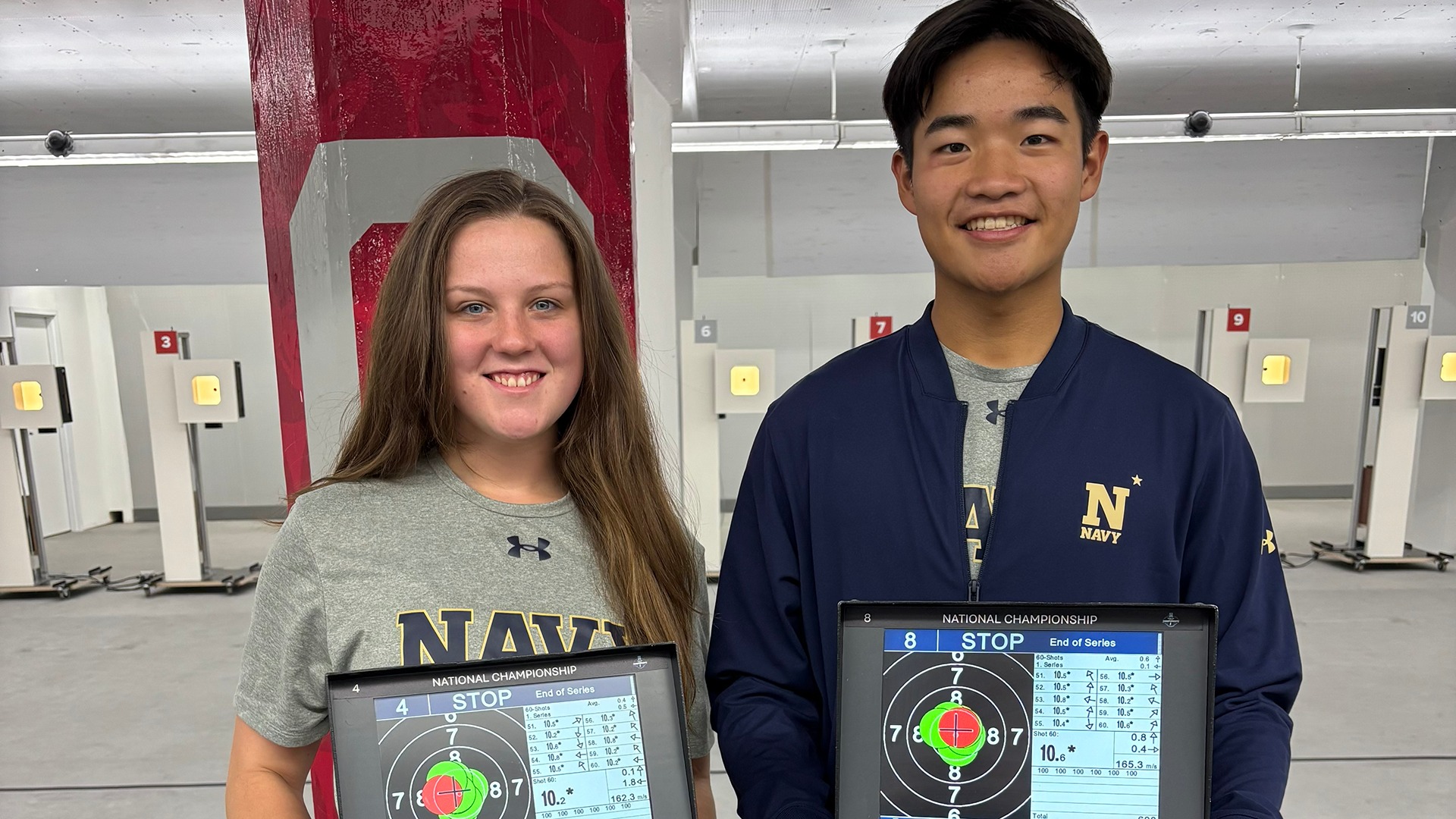 Isabella Baldwin and Tyler Wee - 600 at Ohio State in 2026