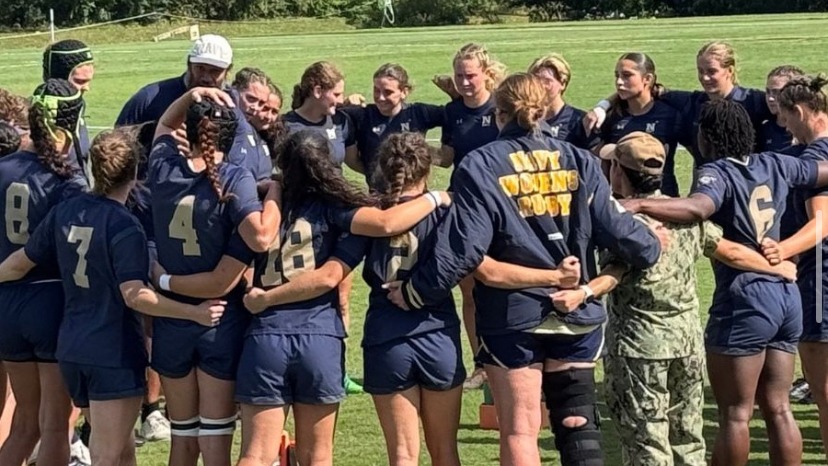 Women's Rugby Huddle