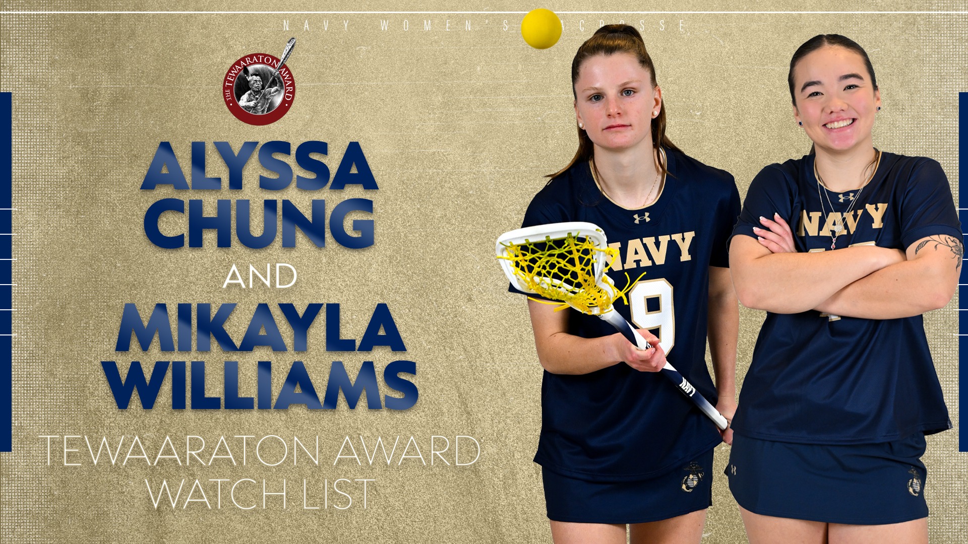021026 Tewaaraton Award Watch List - Chung and Williams