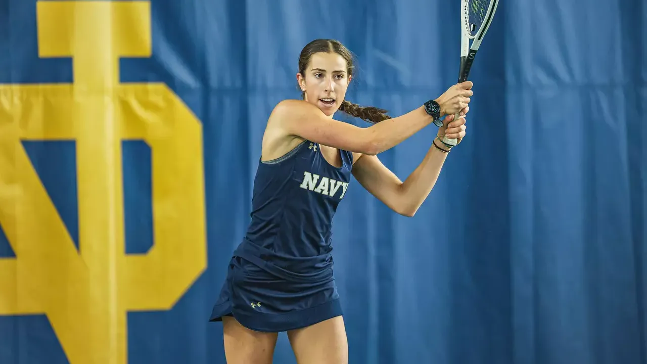 Molly Bellia at Notre Dame on Jan. 31, 2026