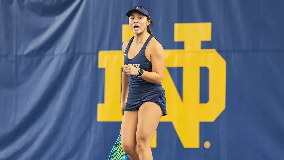 Olivia Fermo at Notre Dame on Jan. 31, 2026