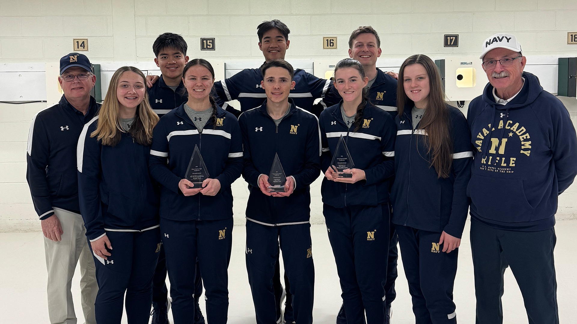 Navy Rifle Team at 2026 GARC Championship