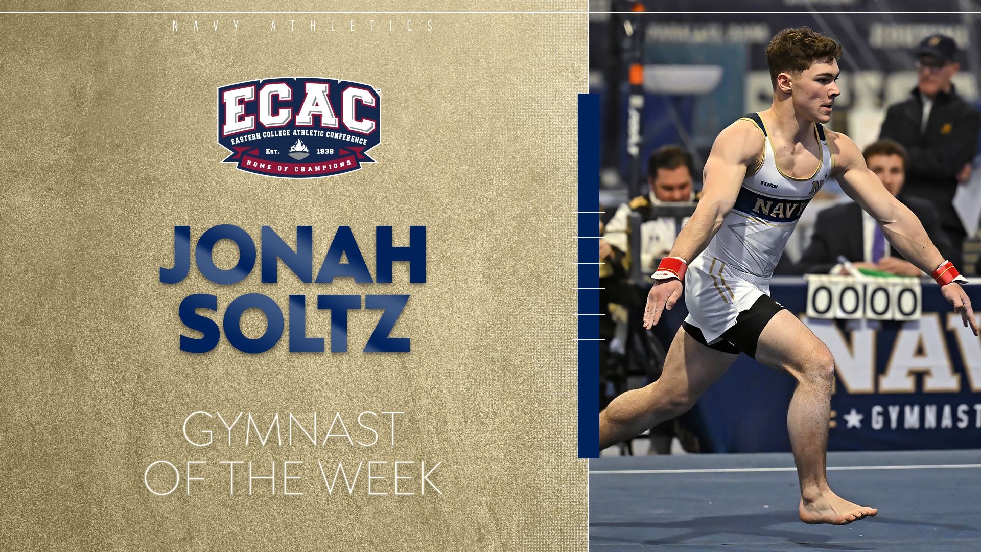 Jonah Soltz, Gymnast of the Week