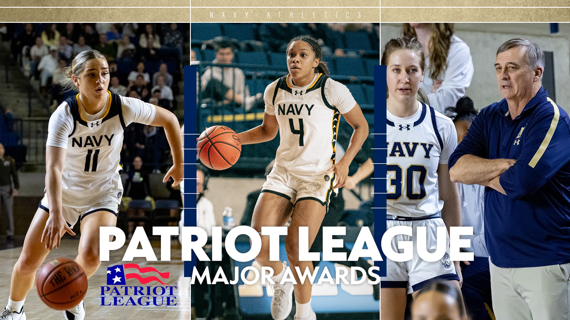 Patriot League Major Award Winners: Mesuch, Barnett-Gay & Taylor
