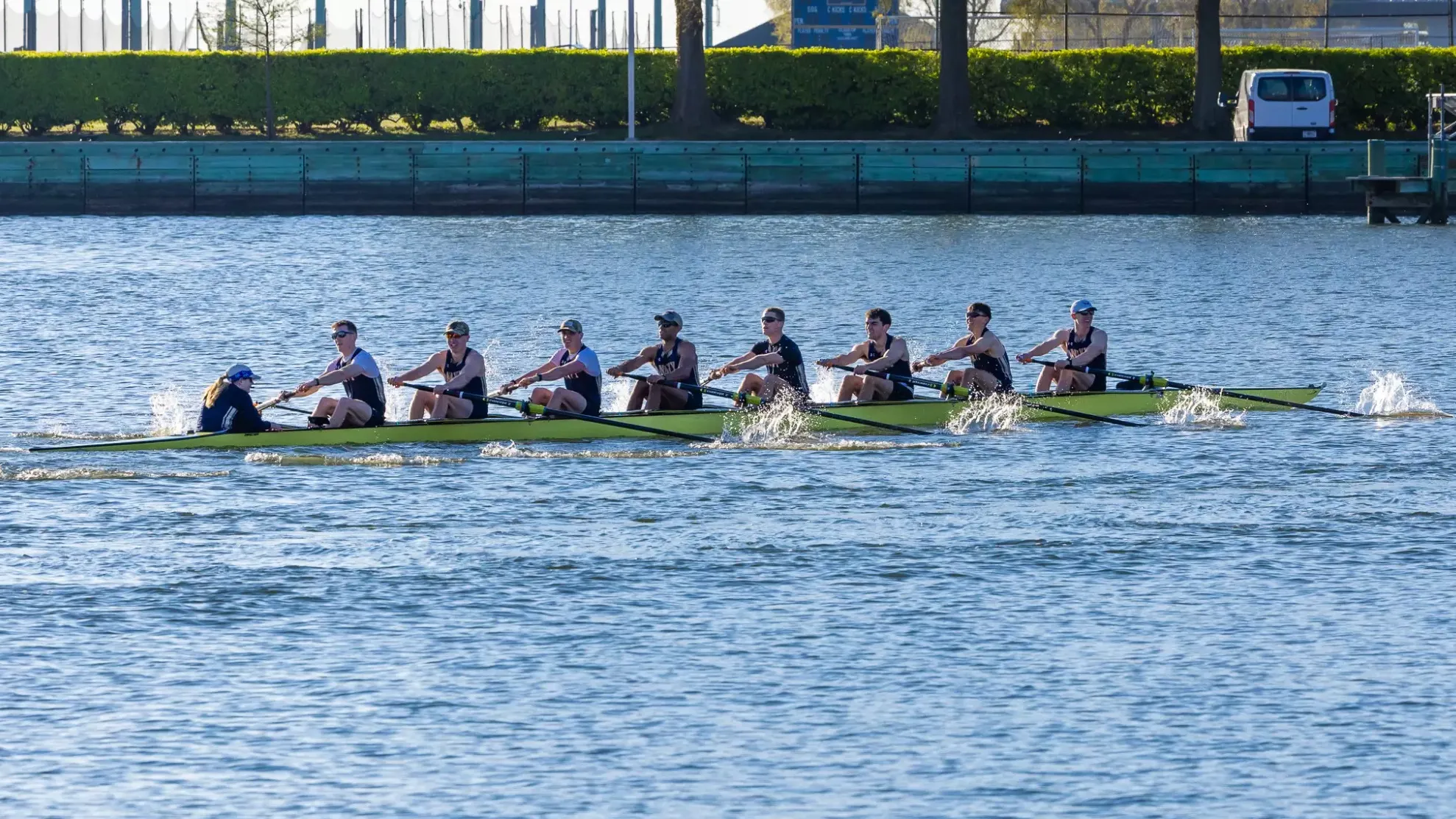 Navy's first varsity 8+ lightweight crew