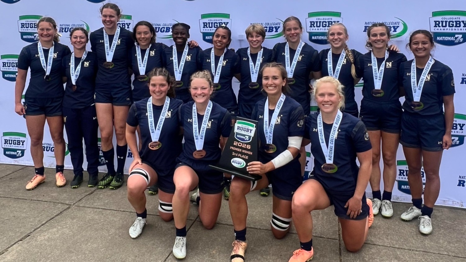 Women's Rugby Award Team Photo at the CRC Premier Cup