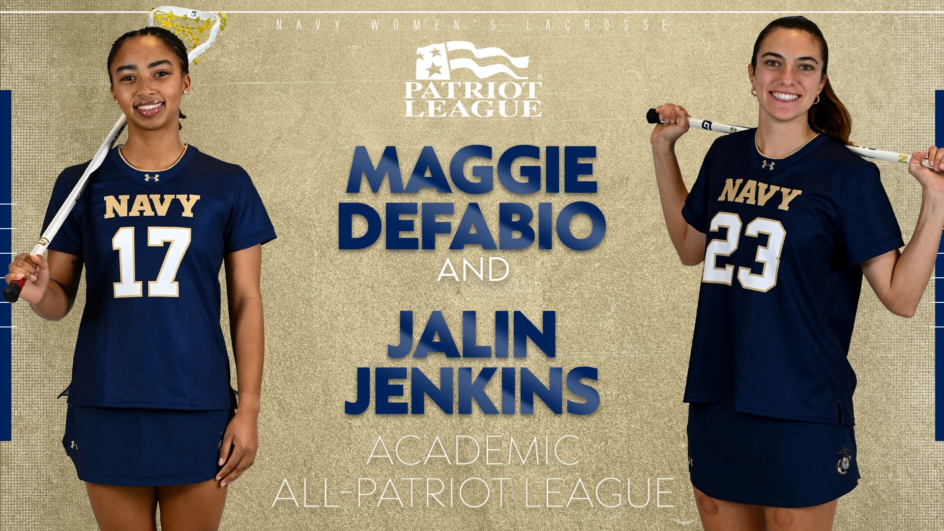042926 Academic All-Patriot League - DeFabio and Jenkins