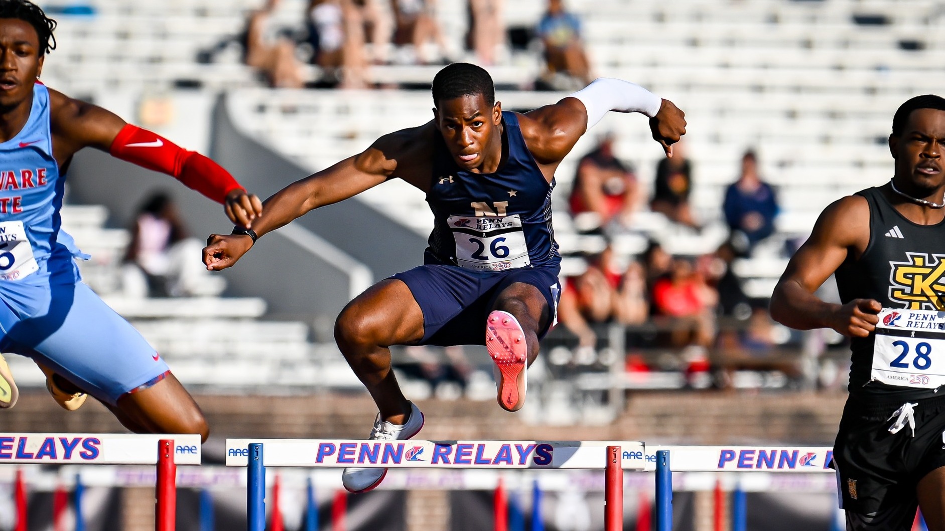 David Walker in the Hurdles