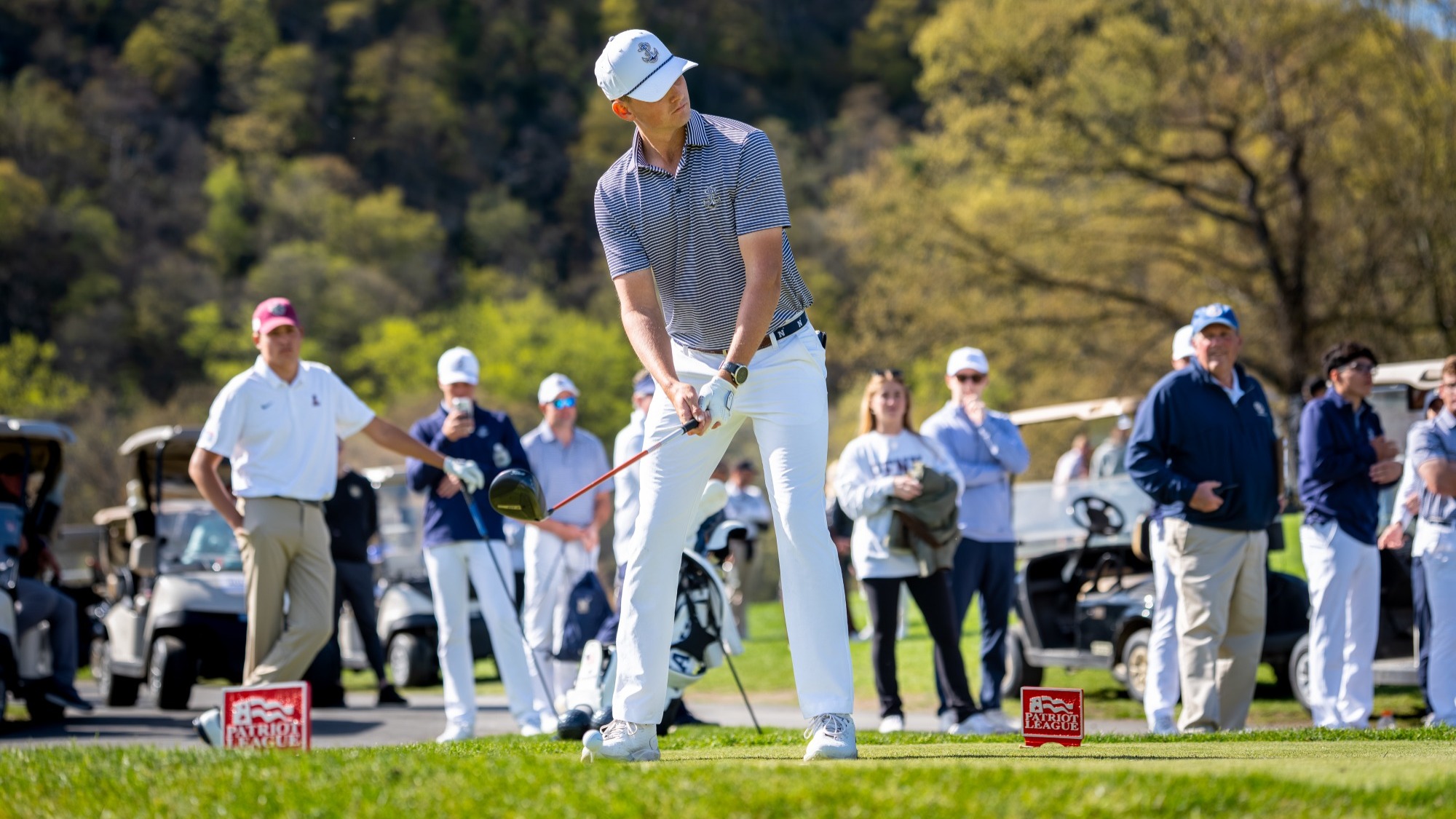 Chip Deegan Action Shot at Patriot League Championship