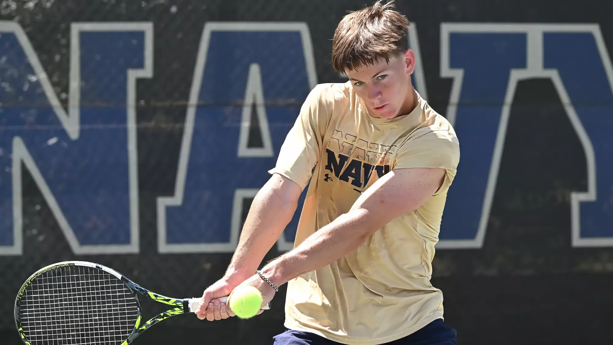 Lachlan Buckingham plays Army on April 18, 2026